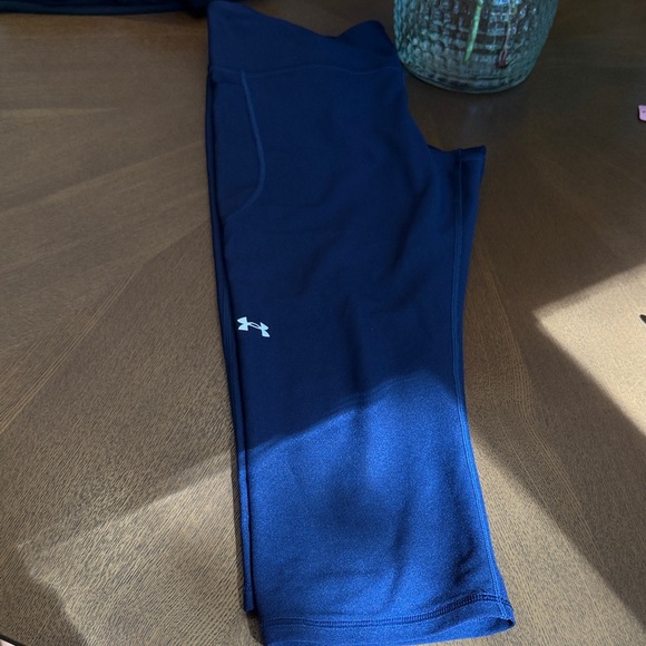 Under Armour Pants - Under Armour Women’s Blue Crop Leggings